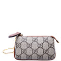 447964 GG Supreme Key Pouch Brown