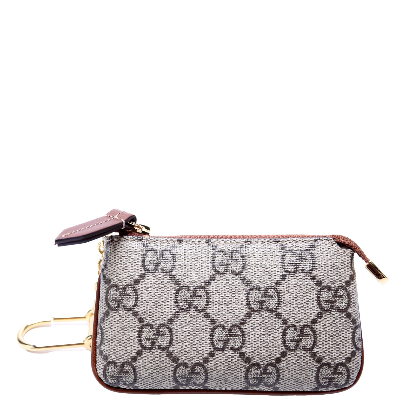 447964 GG Supreme Key Pouch Brown