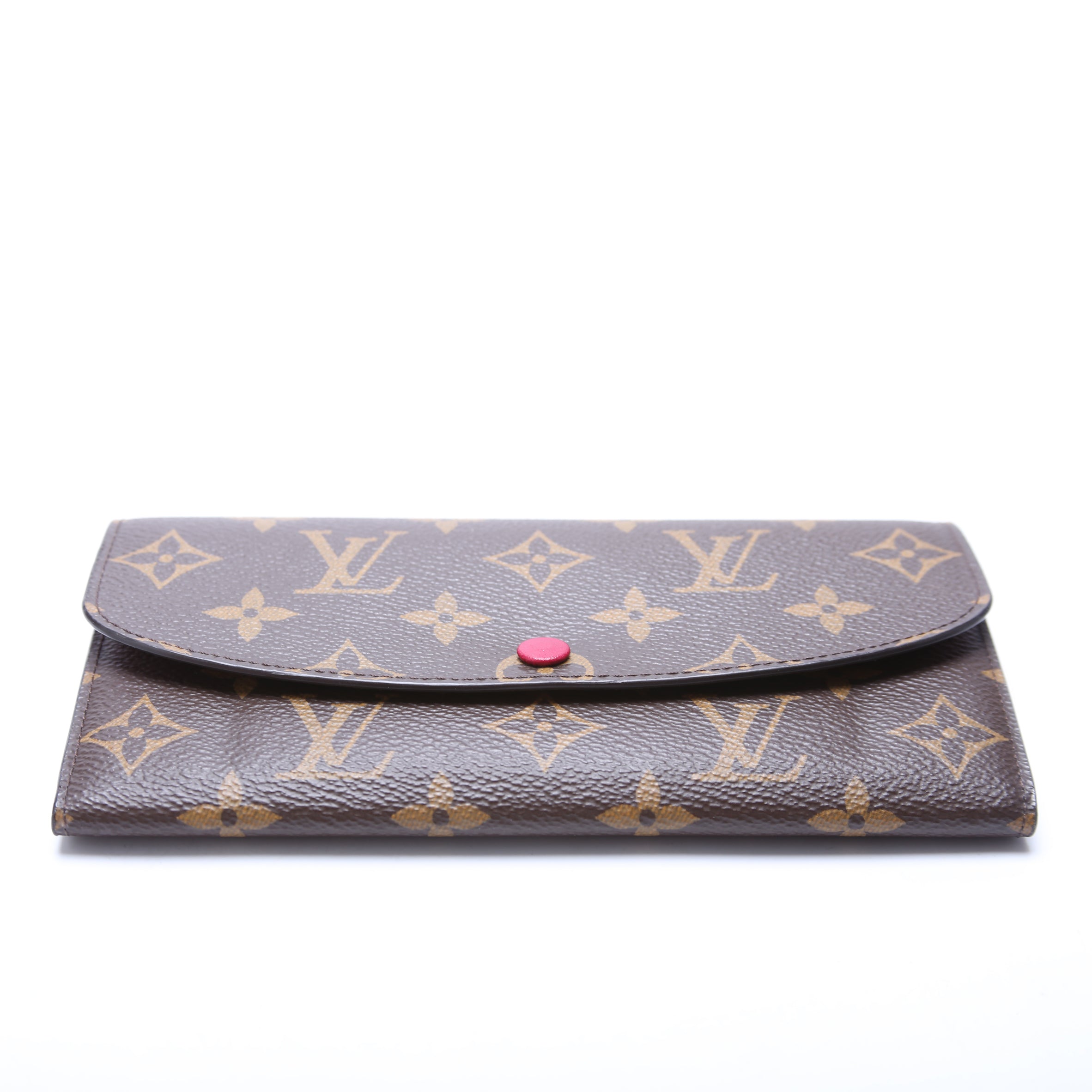 Emilie Wallet Monogram Newer Berry