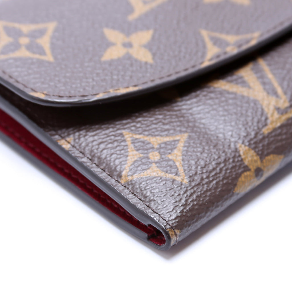 Emilie Wallet Monogram Newer Berry