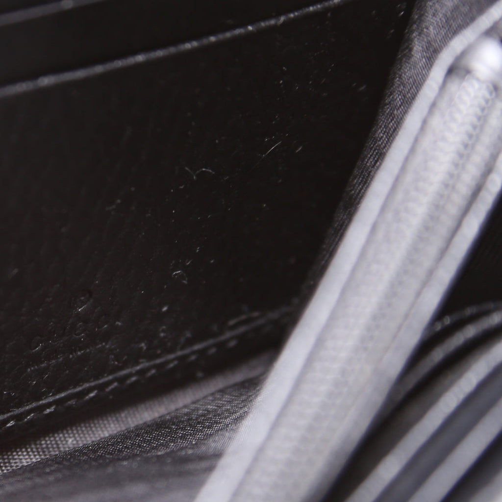 546585 GG Marmont Chain Wallet Black