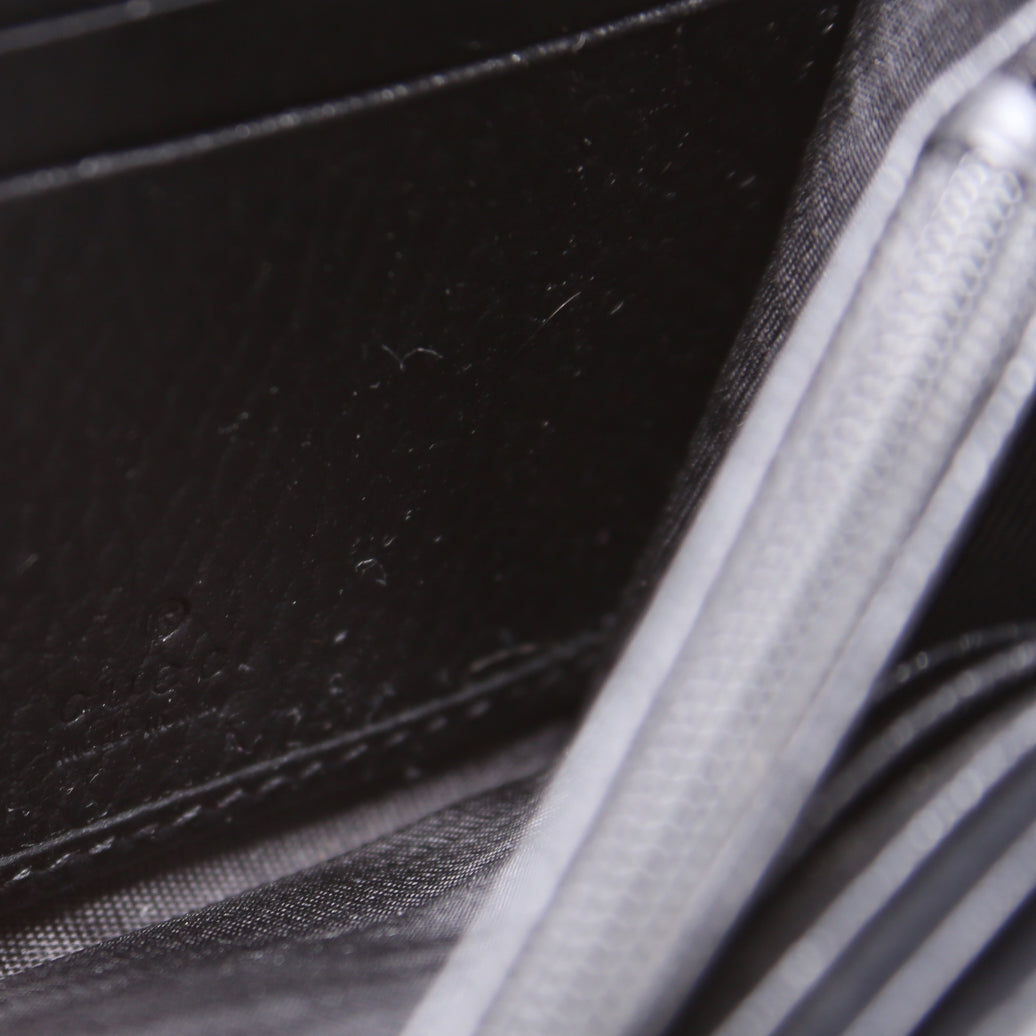 546585 GG Marmont Chain Wallet Black