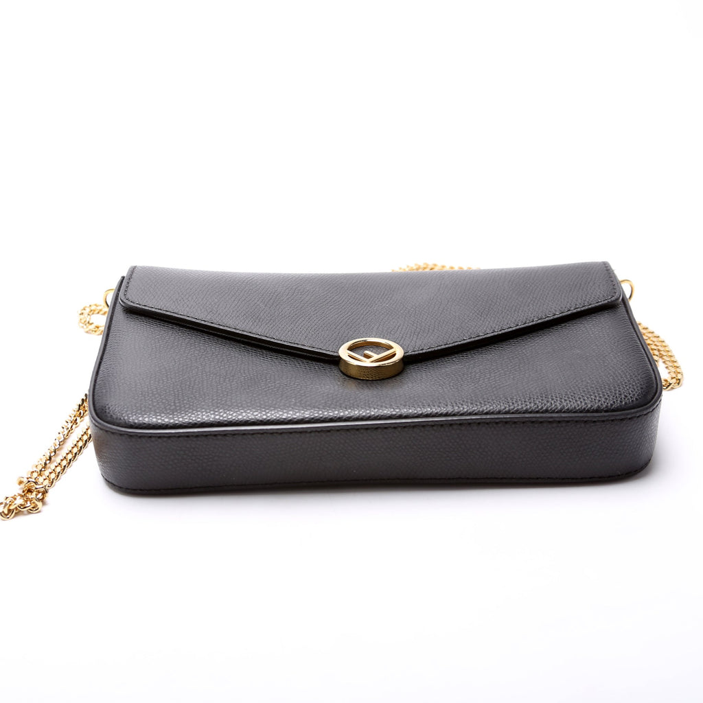 Fendi 8BS032A Wallet on Chain with Pouches Black