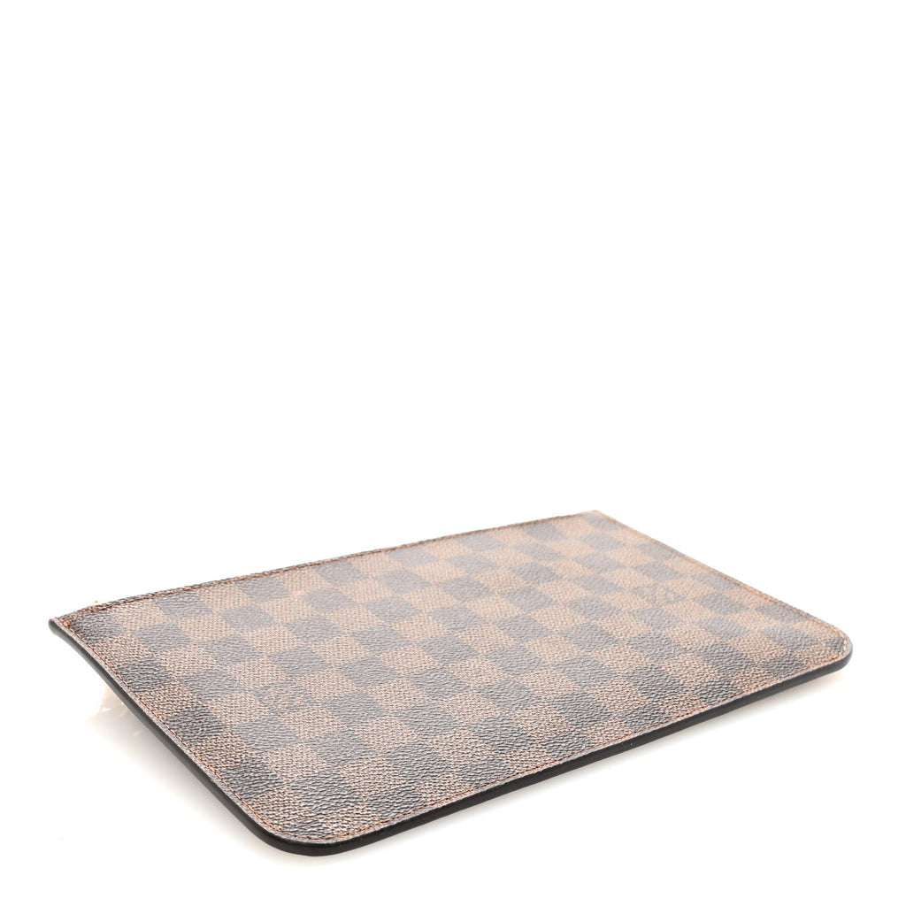 Louis Vuitton Damier Ebene Neverfull MM GM Pochette Rose Ballerine