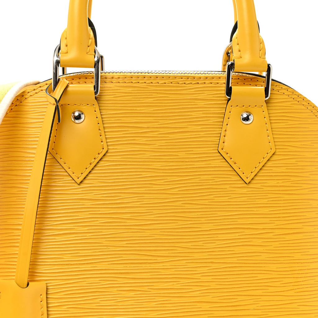 Louis Vuitton Epi Jacquard Alma BB Sunflower