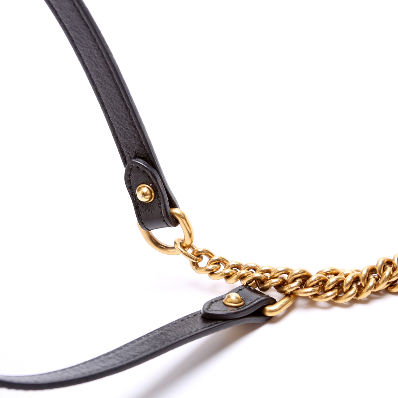 Gucci 550154 Marmont Mini Round Black