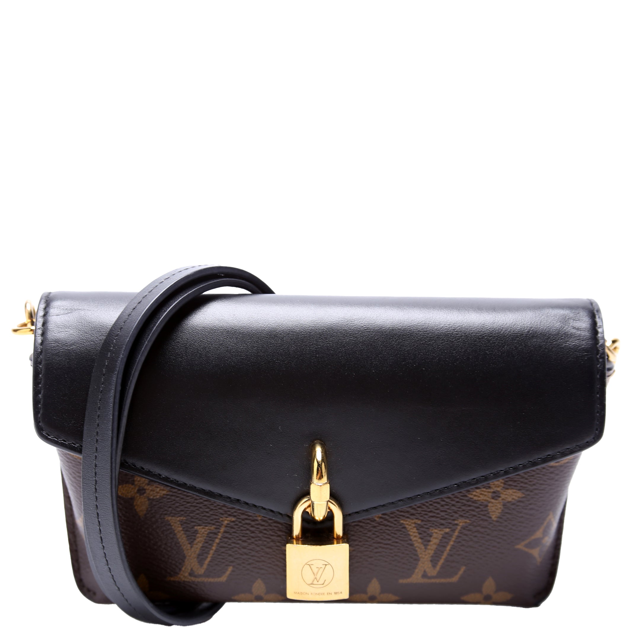 Padlock on Strap Monogram
