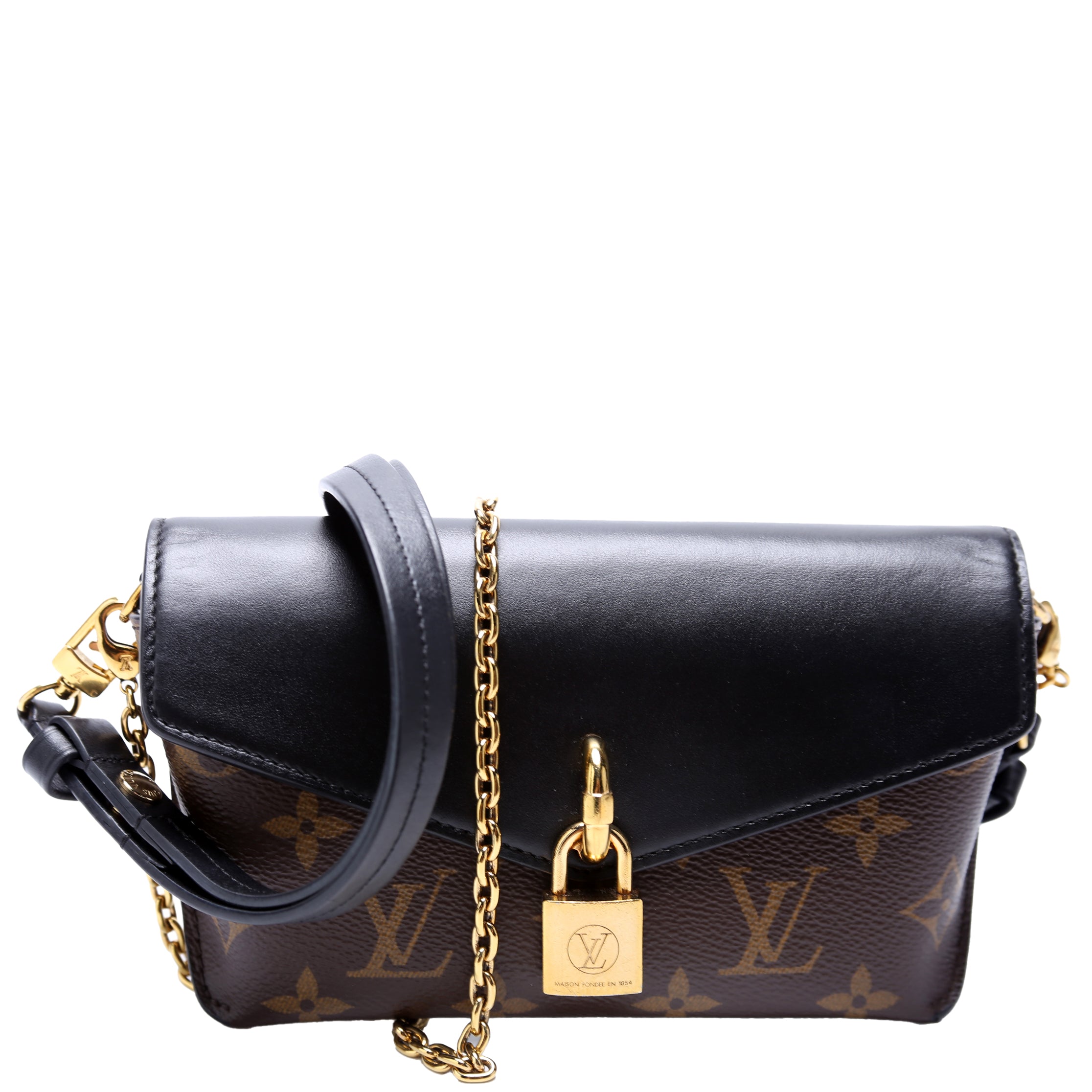 Padlock on Strap Monogram
