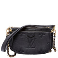 Multi Pochette Empreinte Black