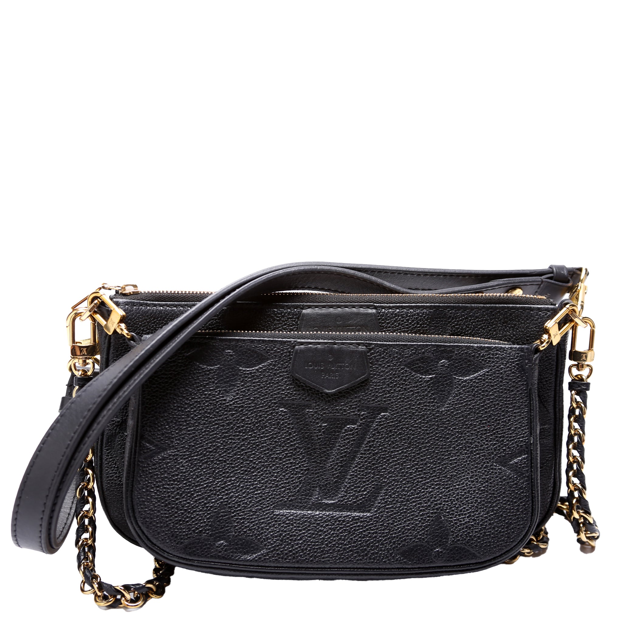 Multi Pochette Empreinte Black