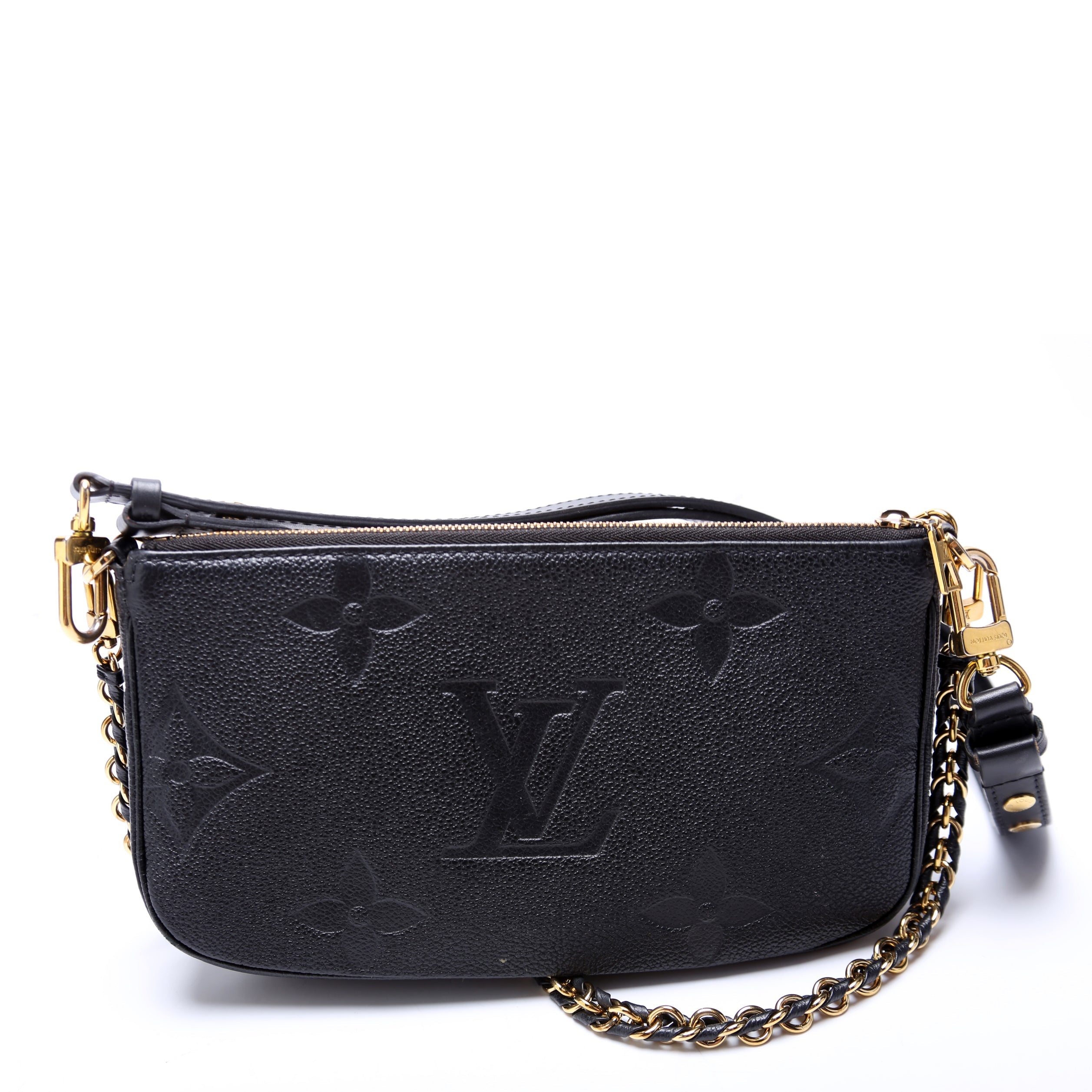 Multi Pochette Empreinte Black