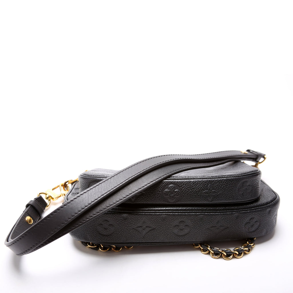 Multi Pochette Empreinte Black