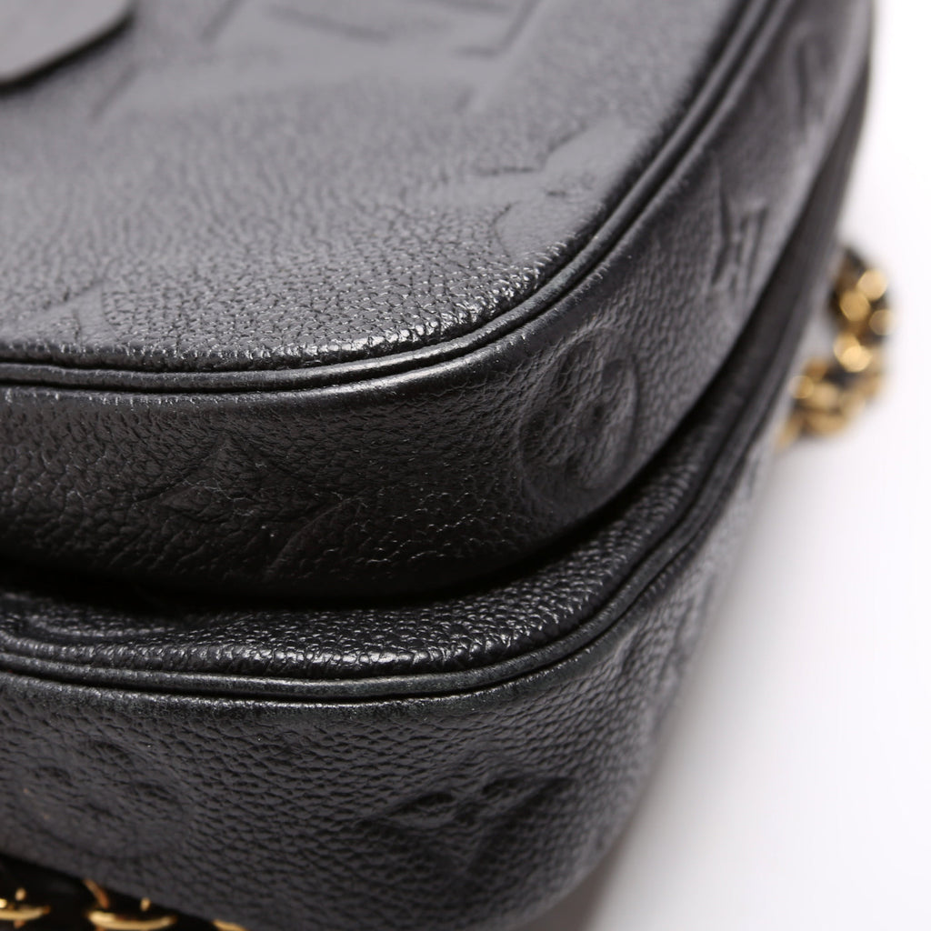 Multi Pochette Empreinte Black