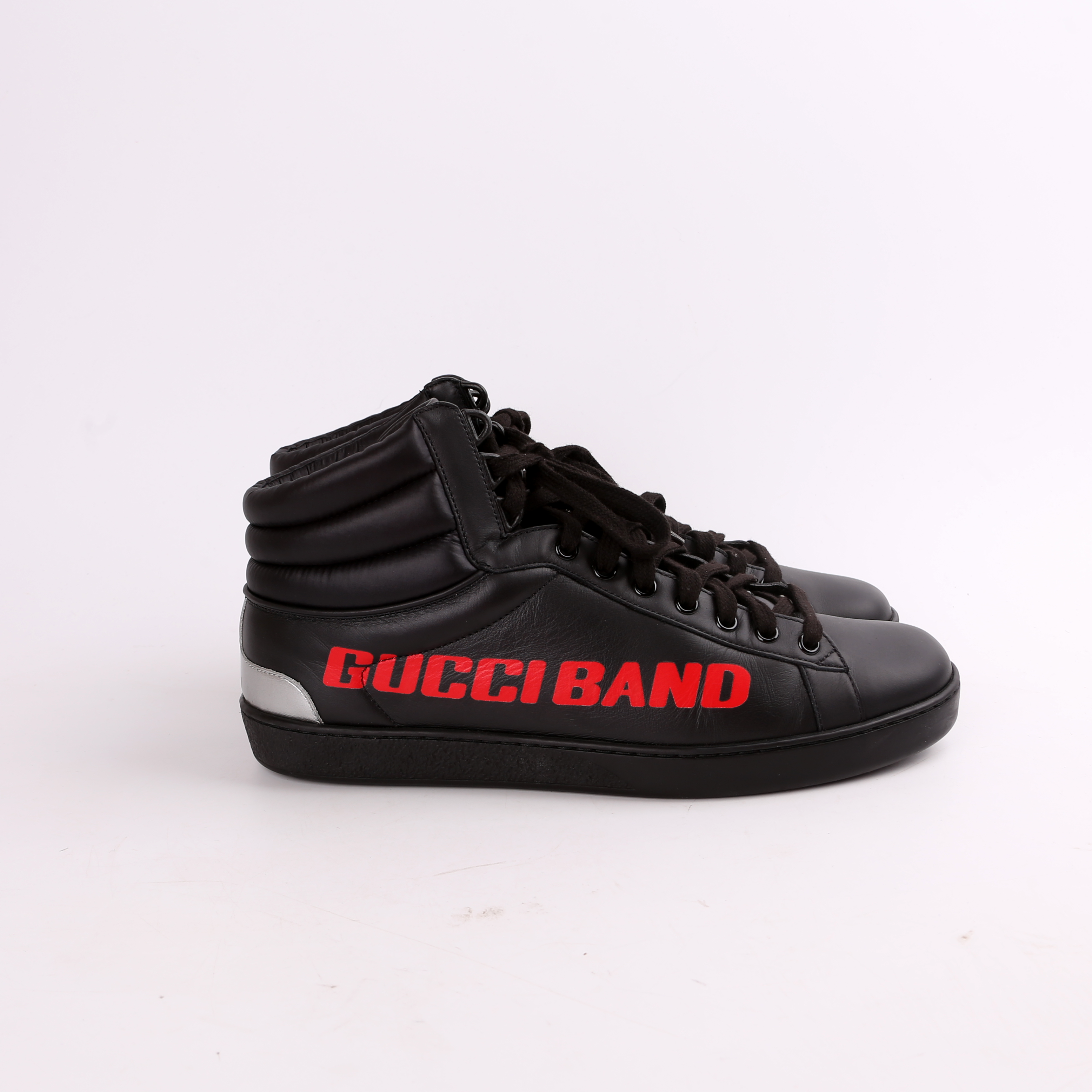 Gucci Ace Band High Top Sneakers Men's Size 9.5(Women's 41.5)