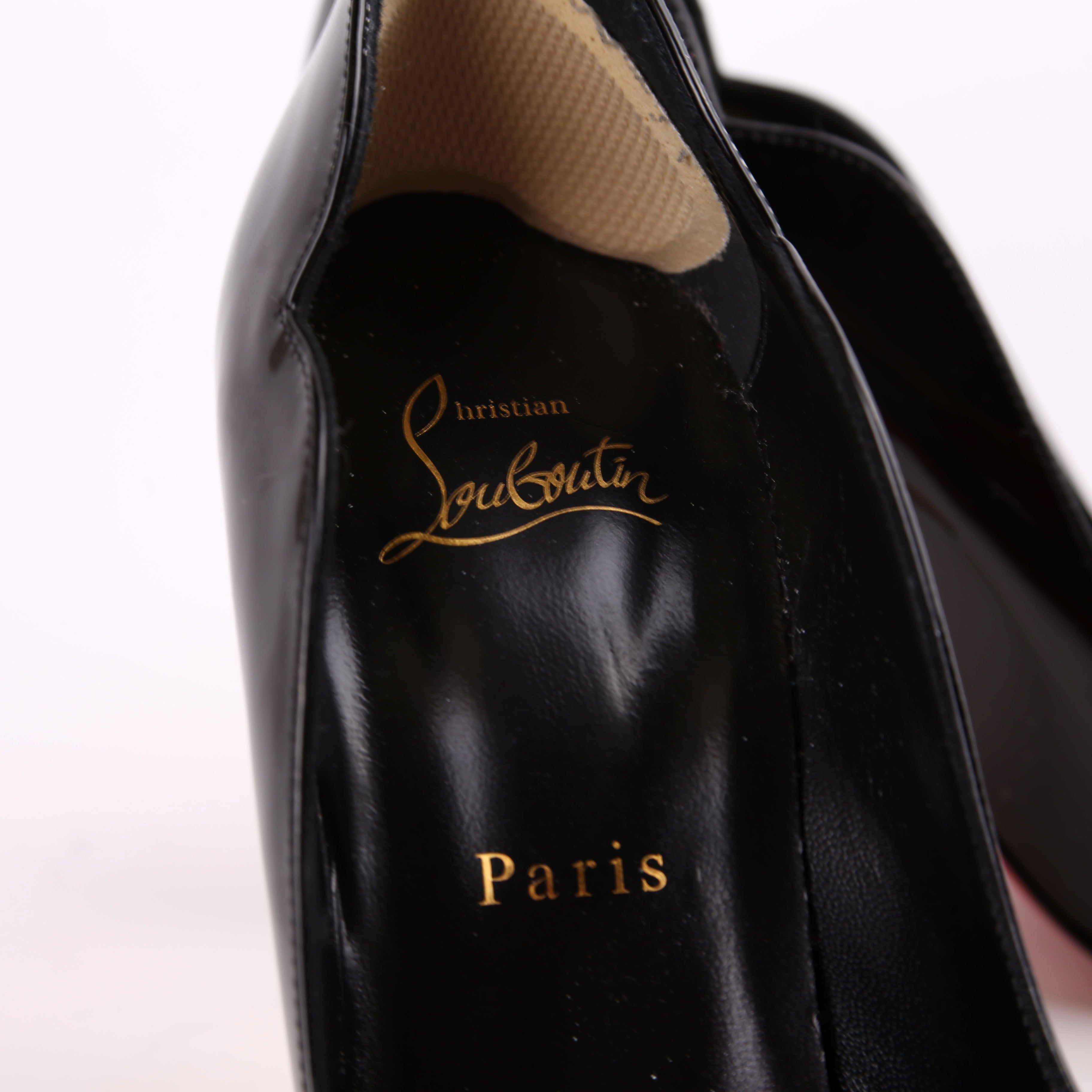 Lipchick Patent Leather 100 Pumps Size 38