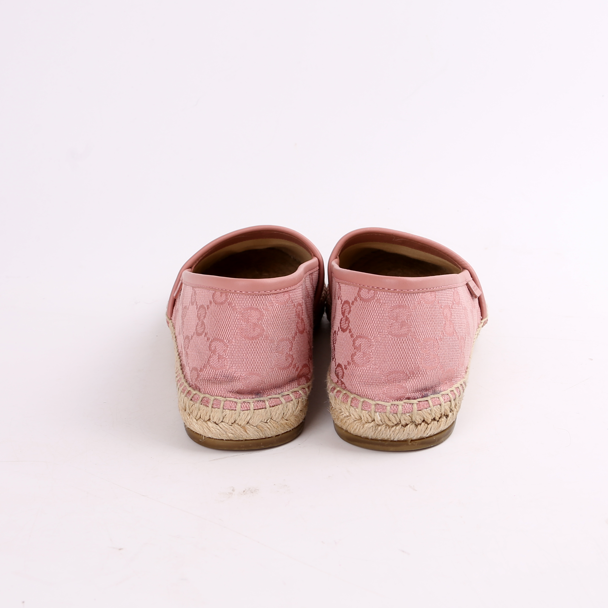 Gucci GG Canvas Espadrilles Size 39.5