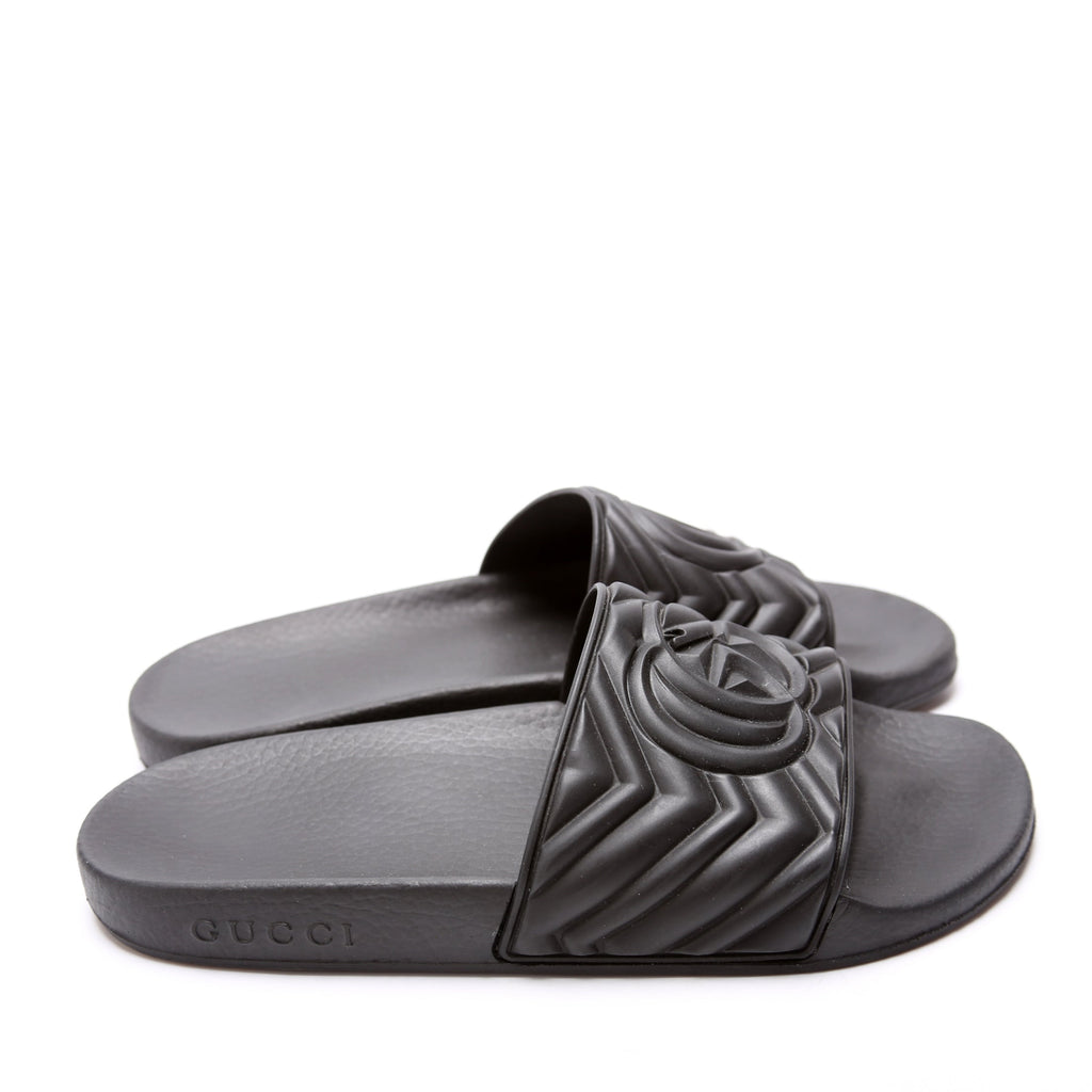 Marmont Rubber Slides Size 37 Black