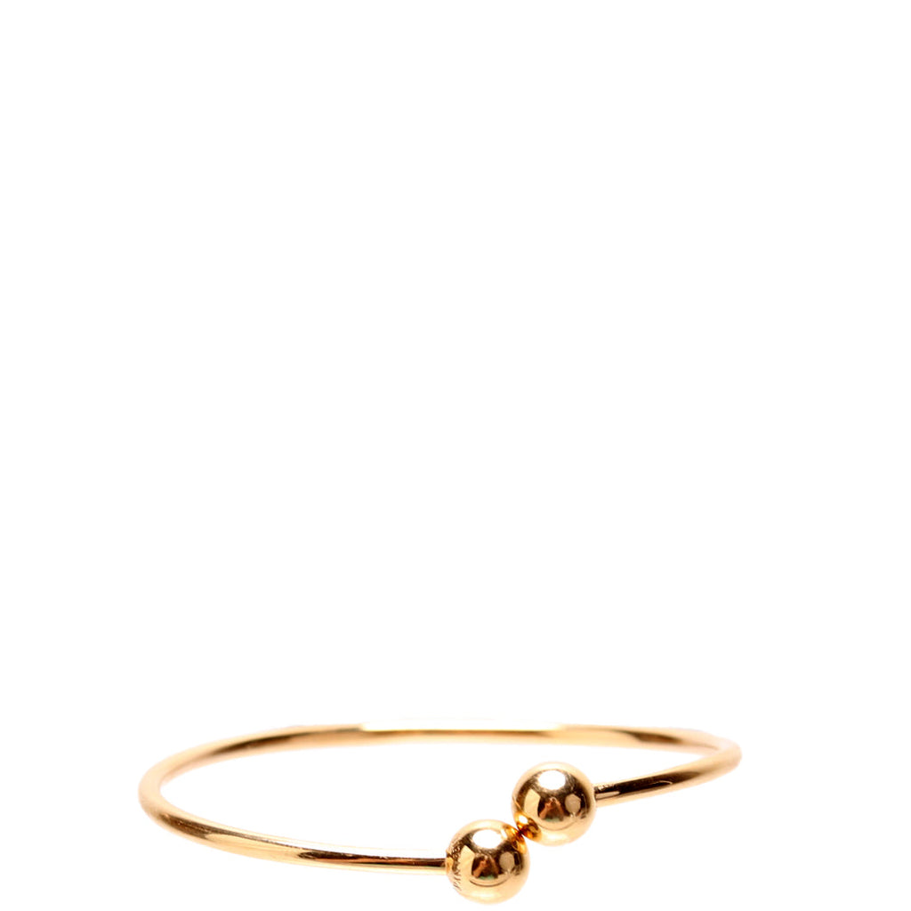 Hardware Ball Wire Bracelet 18K Gold