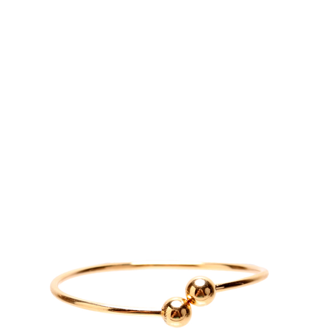 Hardware Ball Wire Bracelet 18K Gold