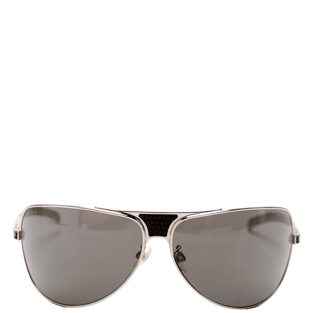 4140-Q Pilot Sunglasses Black