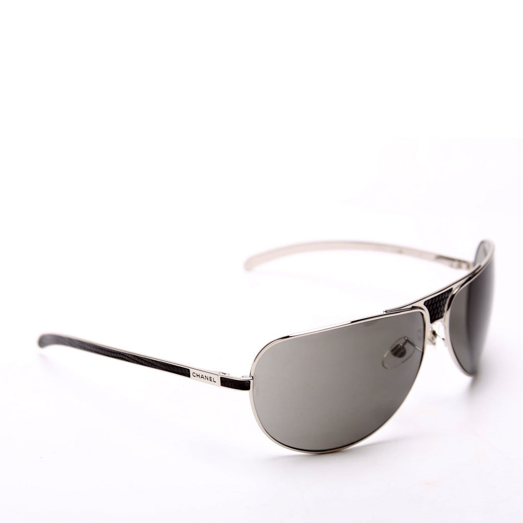 4140-Q Pilot Sunglasses Black