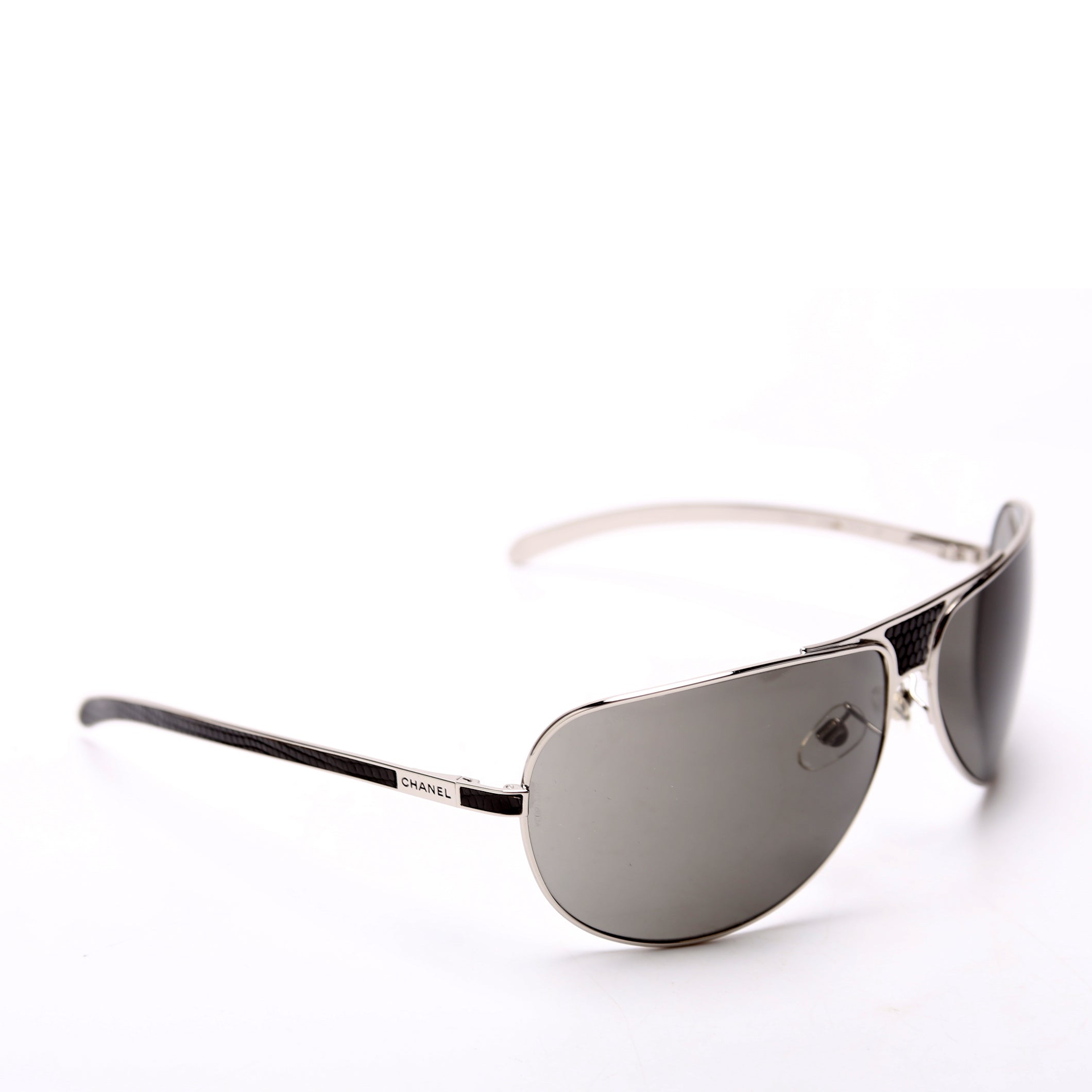 4140-Q Pilot Sunglasses Black
