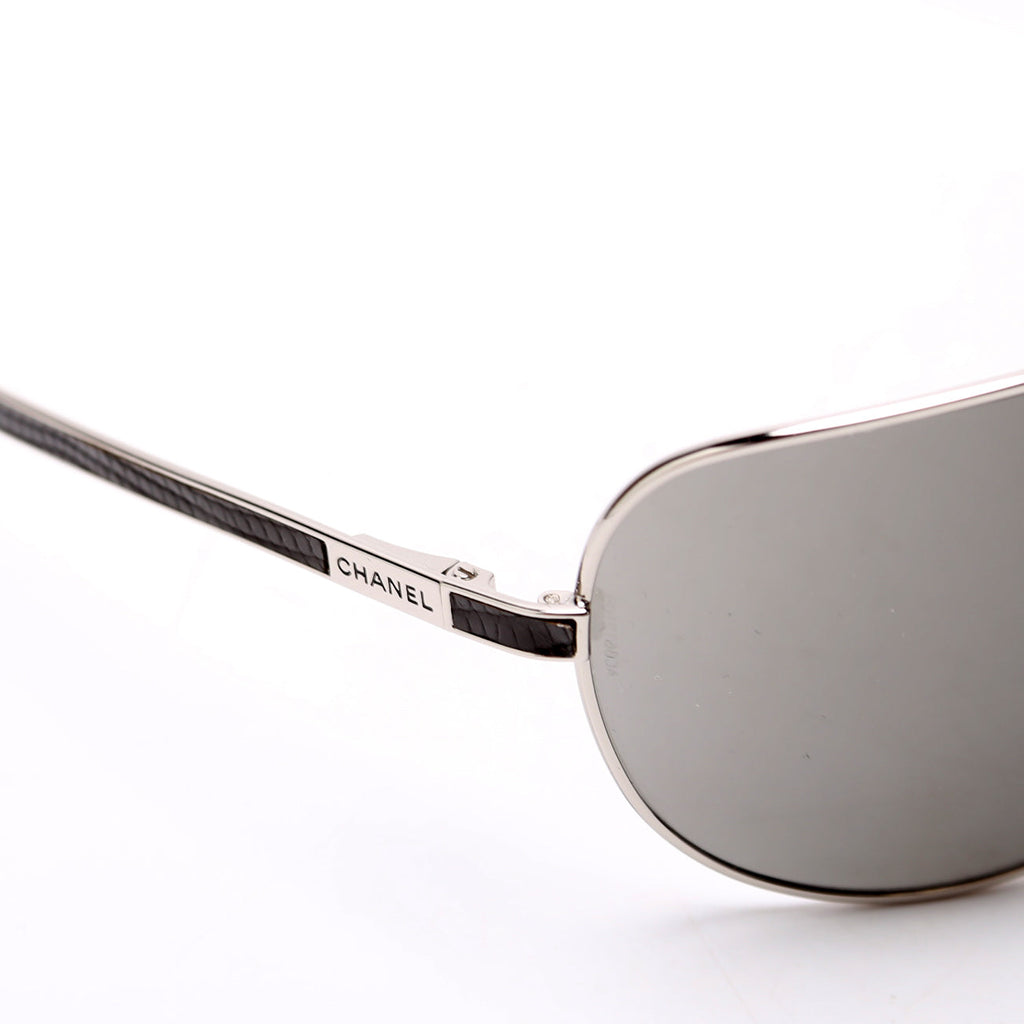 4140-Q Pilot Sunglasses Black