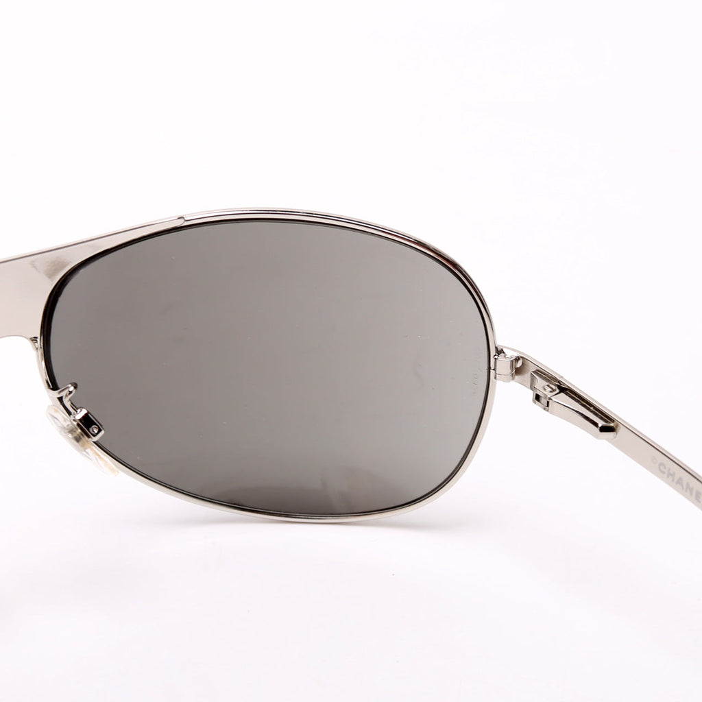 4140-Q Pilot Sunglasses Black