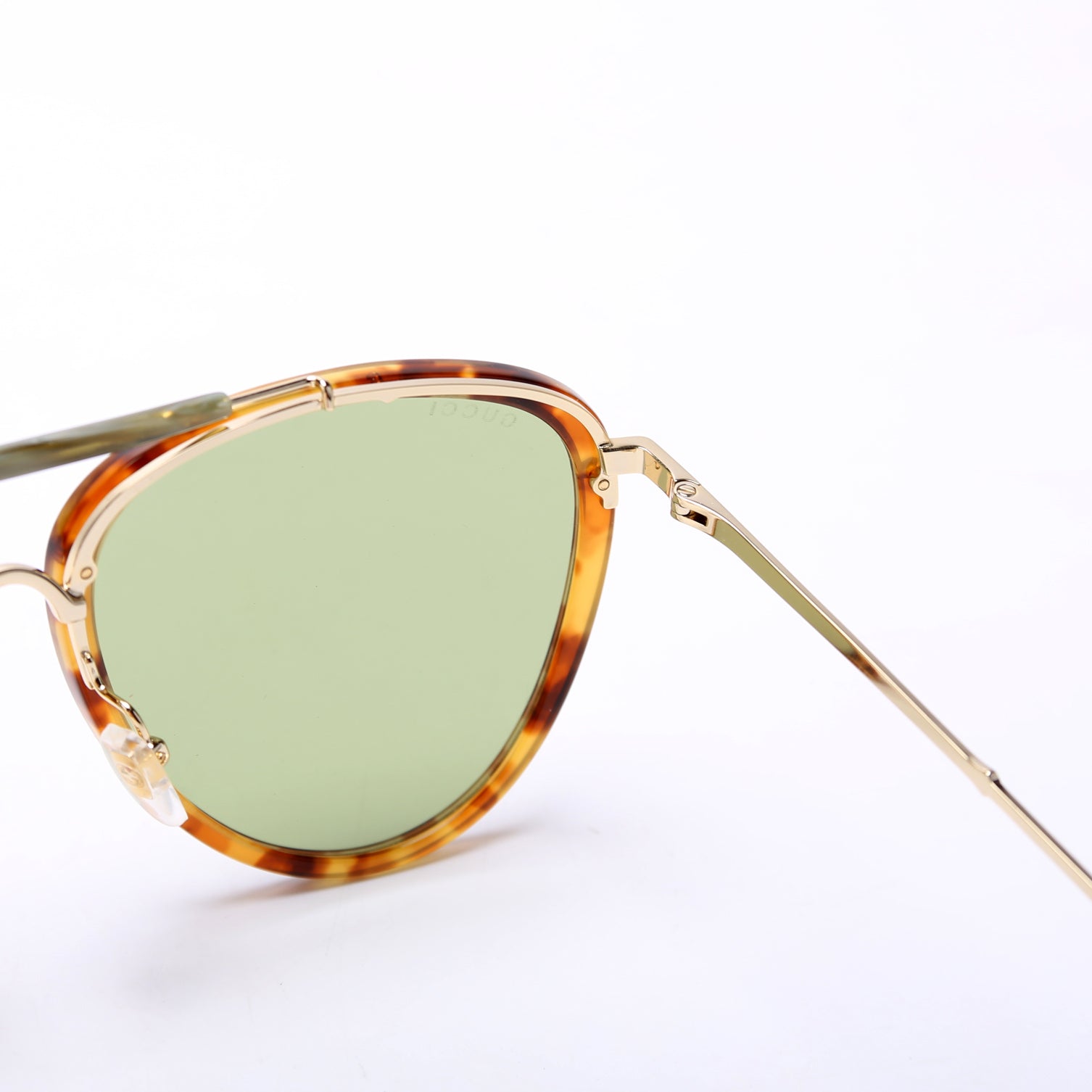 GG0672S Aviator Sunglasses Brown