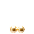 Tribales Resin Pearl Earrings Gold