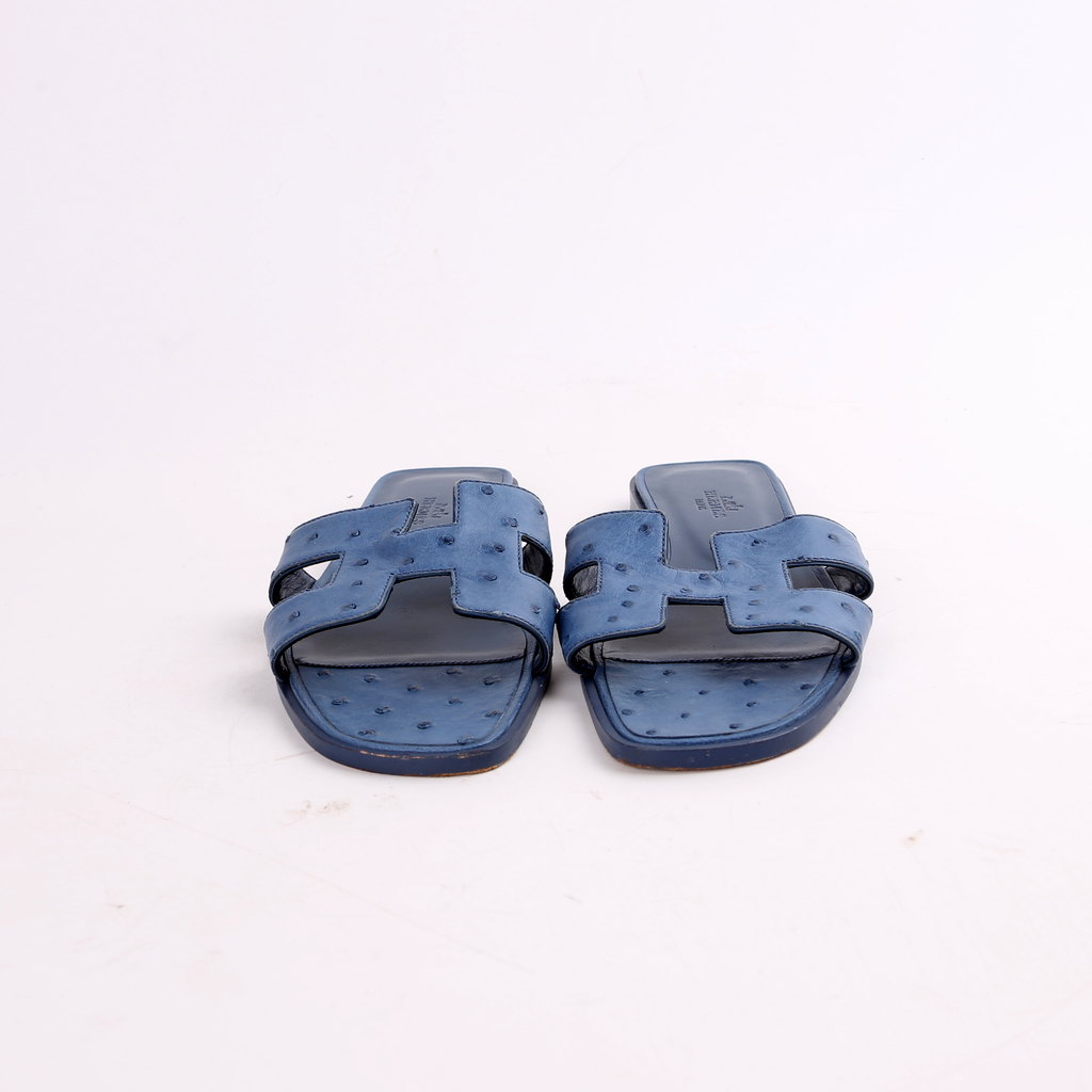 Ostrich Oran Sandals Size 38