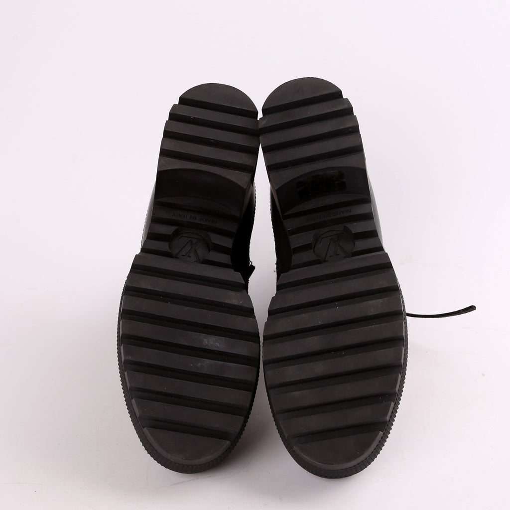 Heart Laureate Platform Desert Boots Size 36