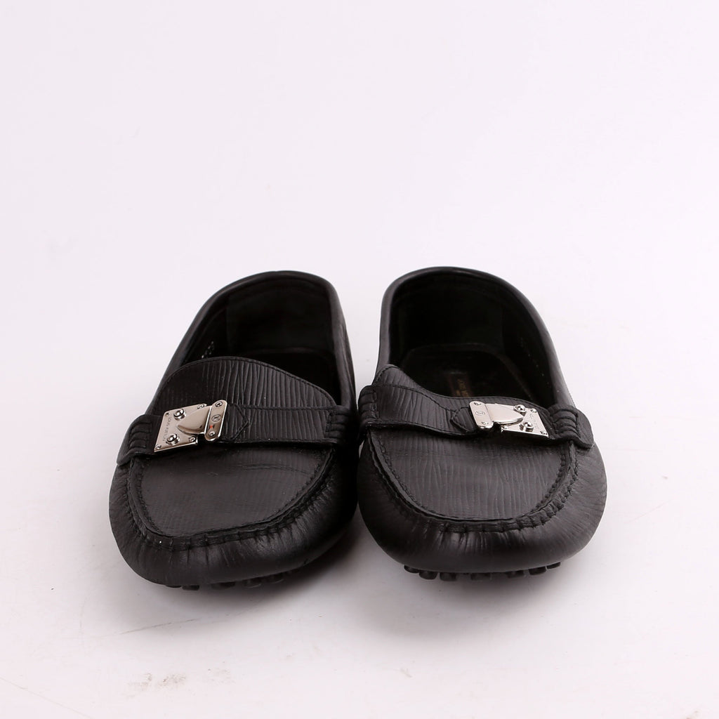 Leather Driver Loafers Size 37.5