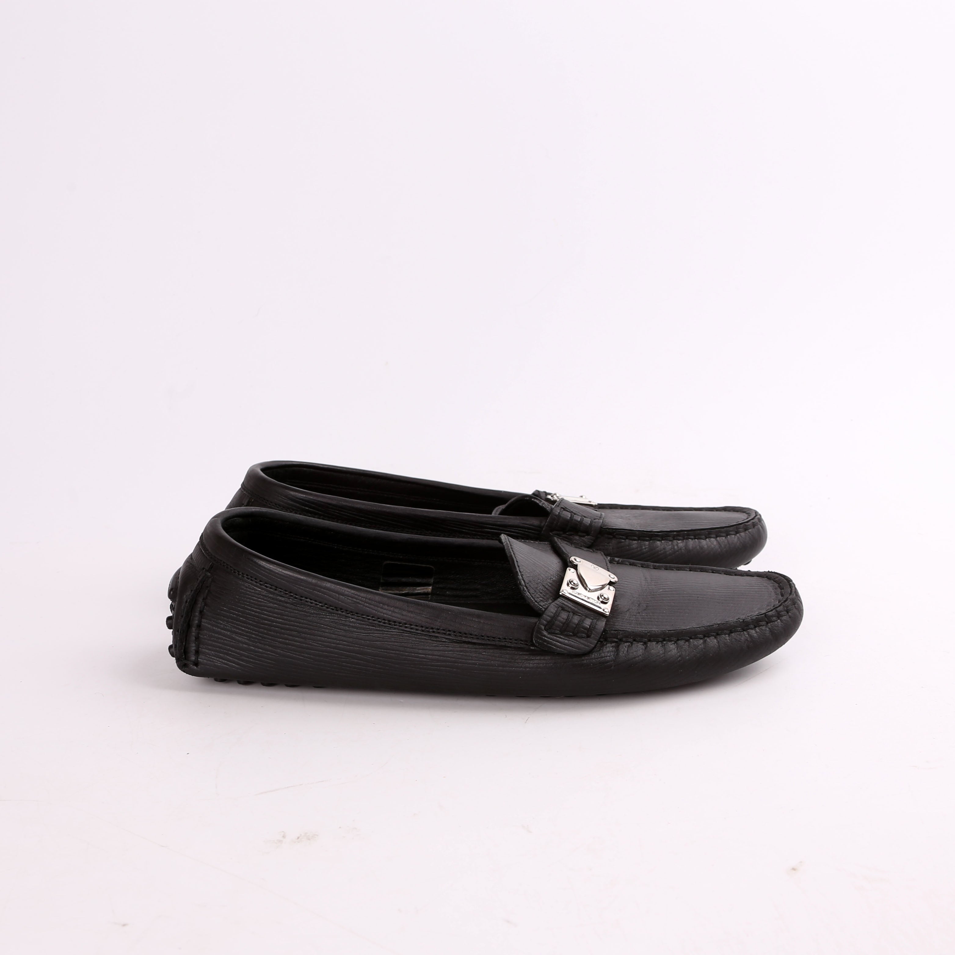 Leather Driver Loafers Size 37.5