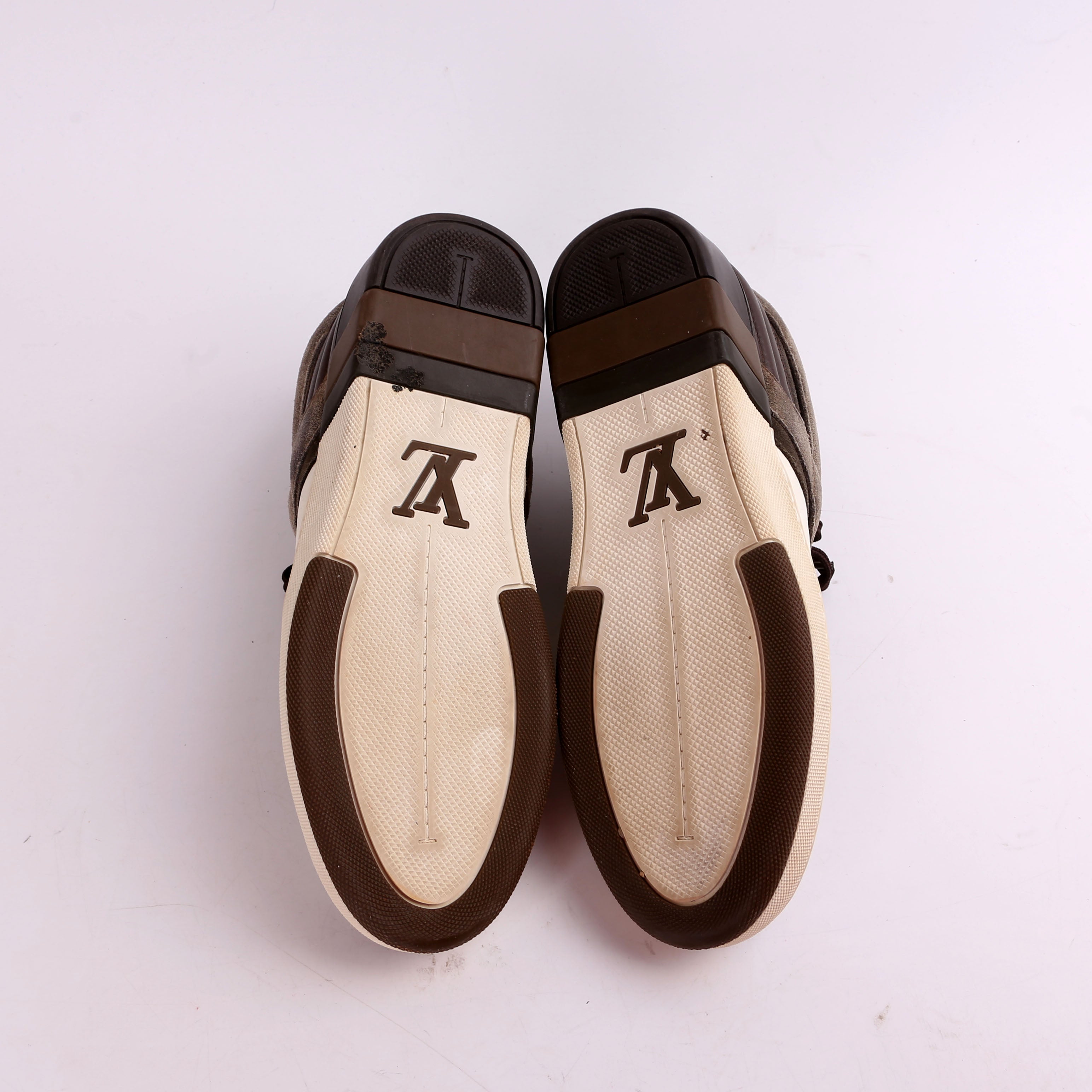 Damier Ebene Low Top Sneakers Size 37.5