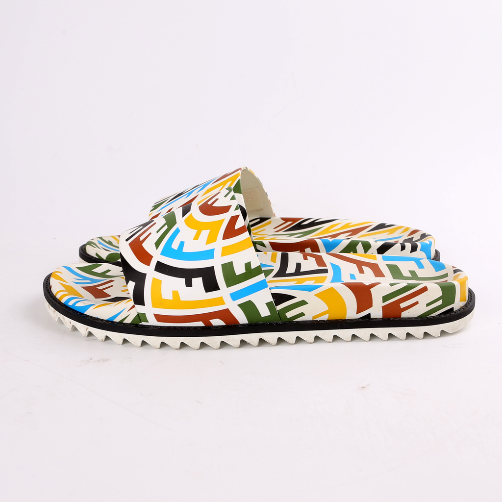 Fendi FF Vertigo Slides Mens Size 39 (Womens 41)