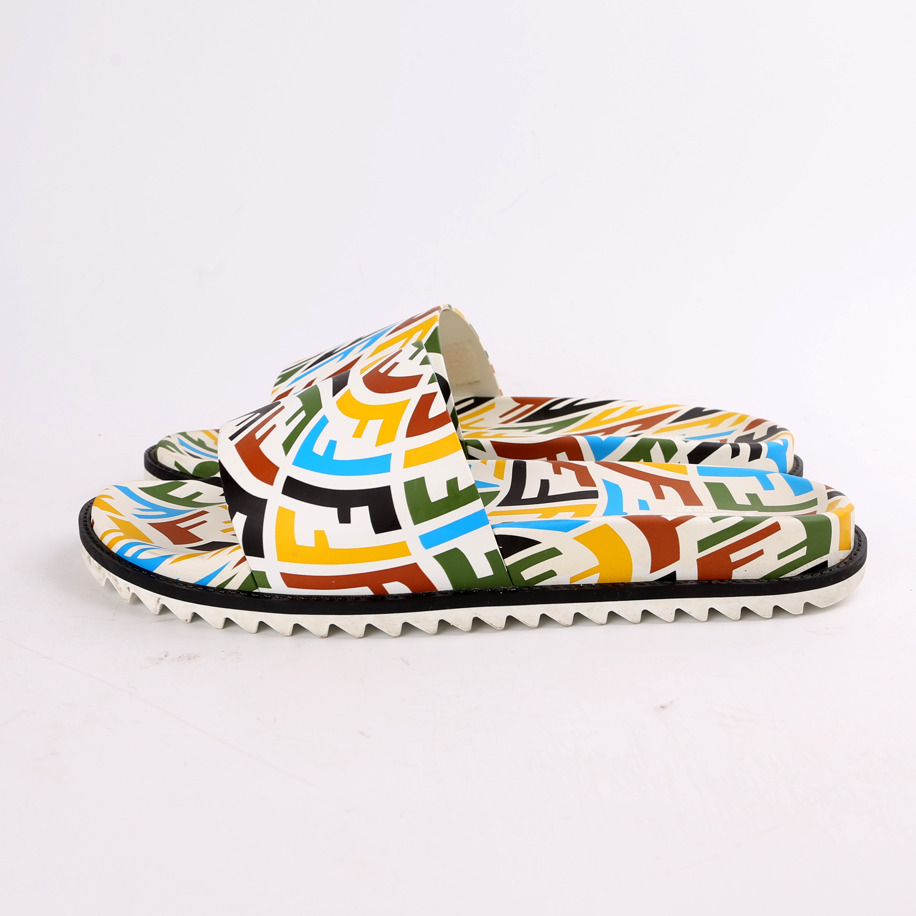 Fendi FF Vertigo Slides Mens Size 39 (Womens 41)