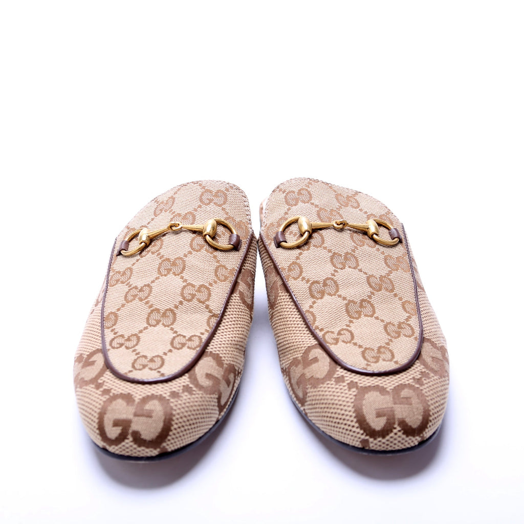 Princetown Mules Size 39 Brown