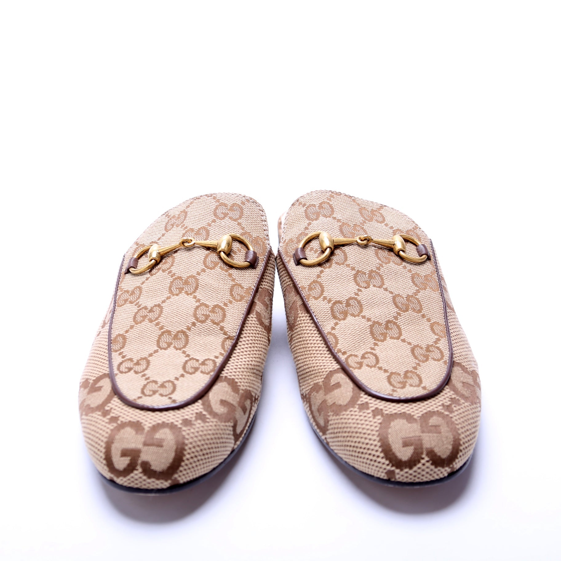 Princetown Mules Size 39 Brown