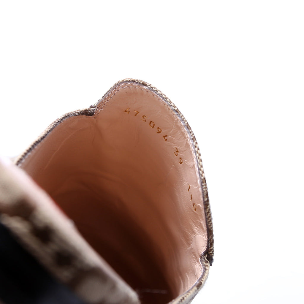 Princetown Mules Size 39 Brown