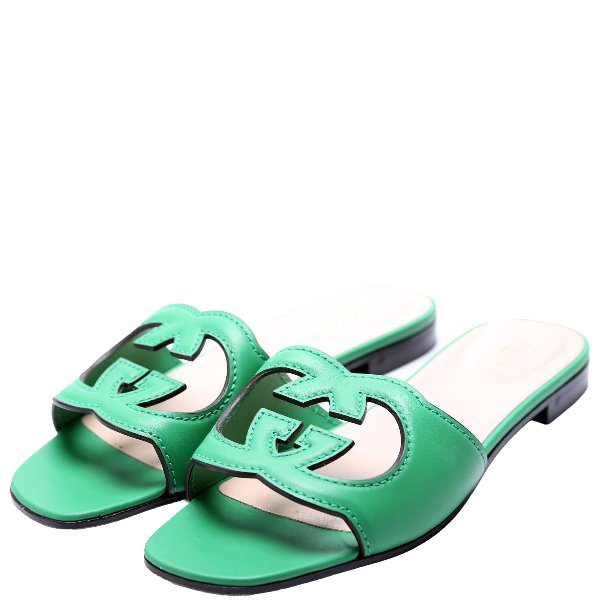 Cutout Slides Size 38 Green
