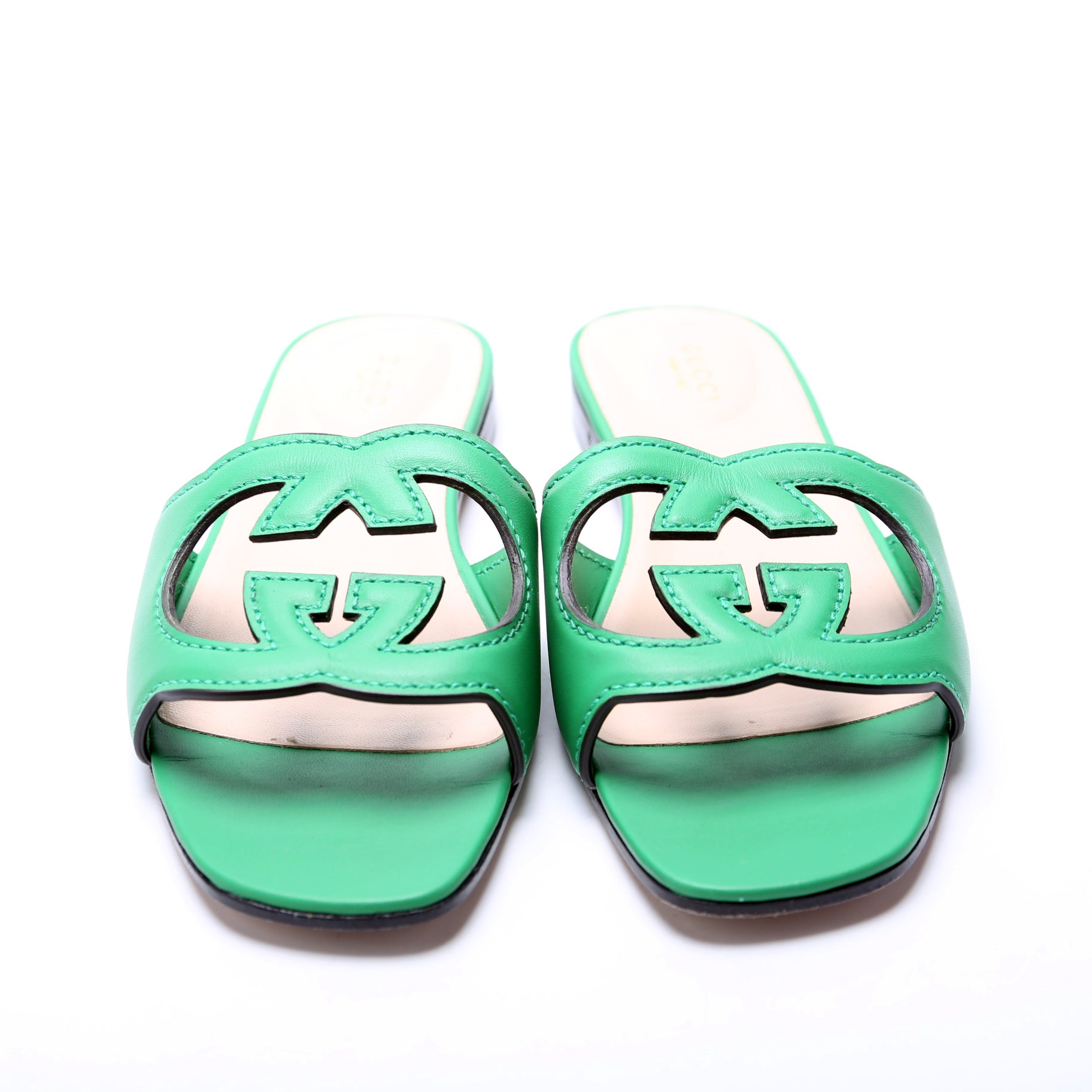 Cutout Slides Size 38 Green