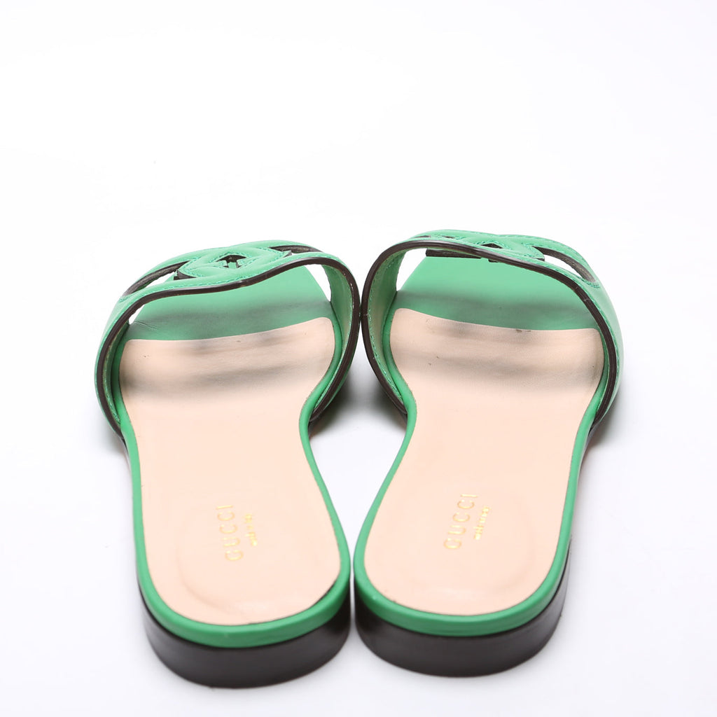 Cutout Slides Size 38 Green