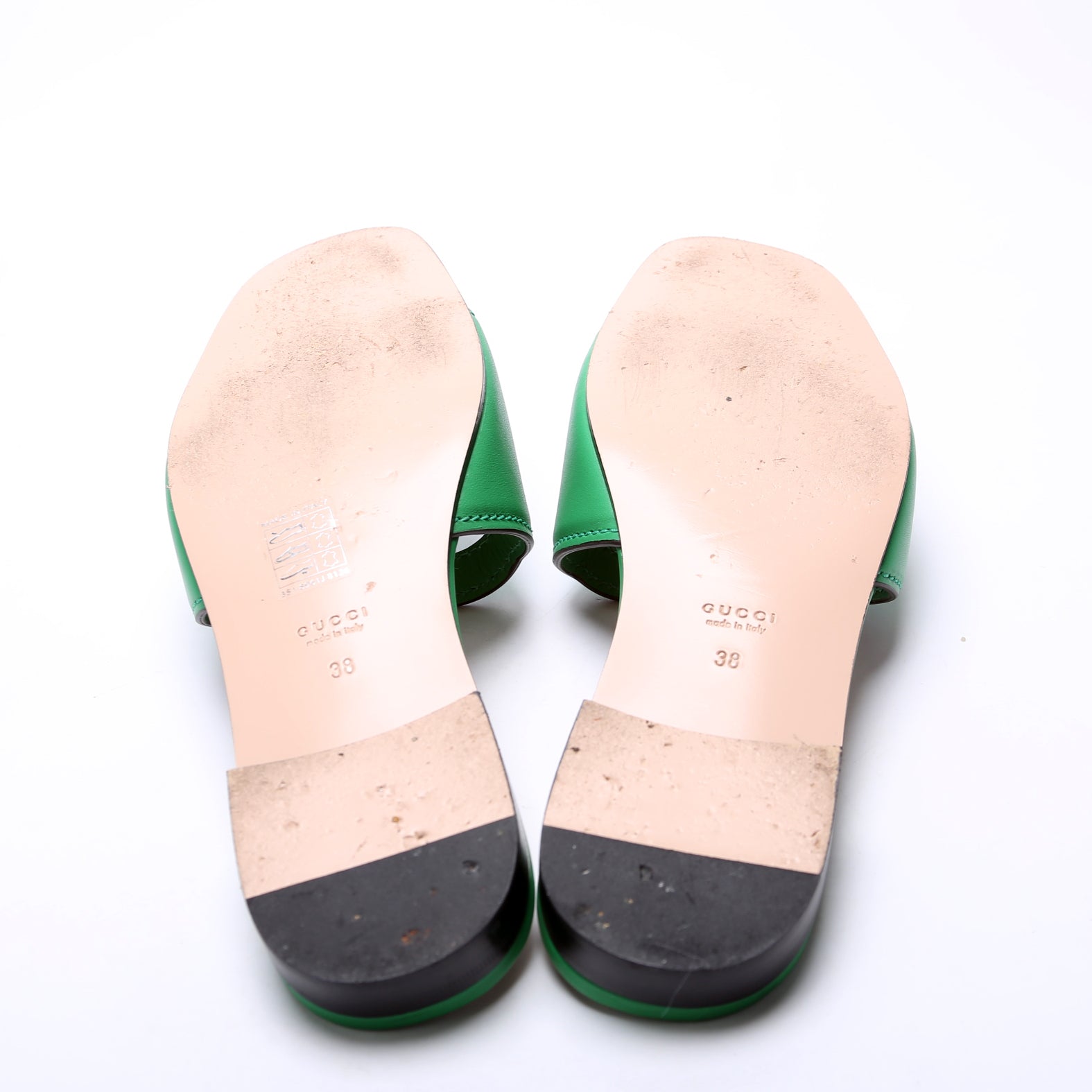 Cutout Slides Size 38 Green