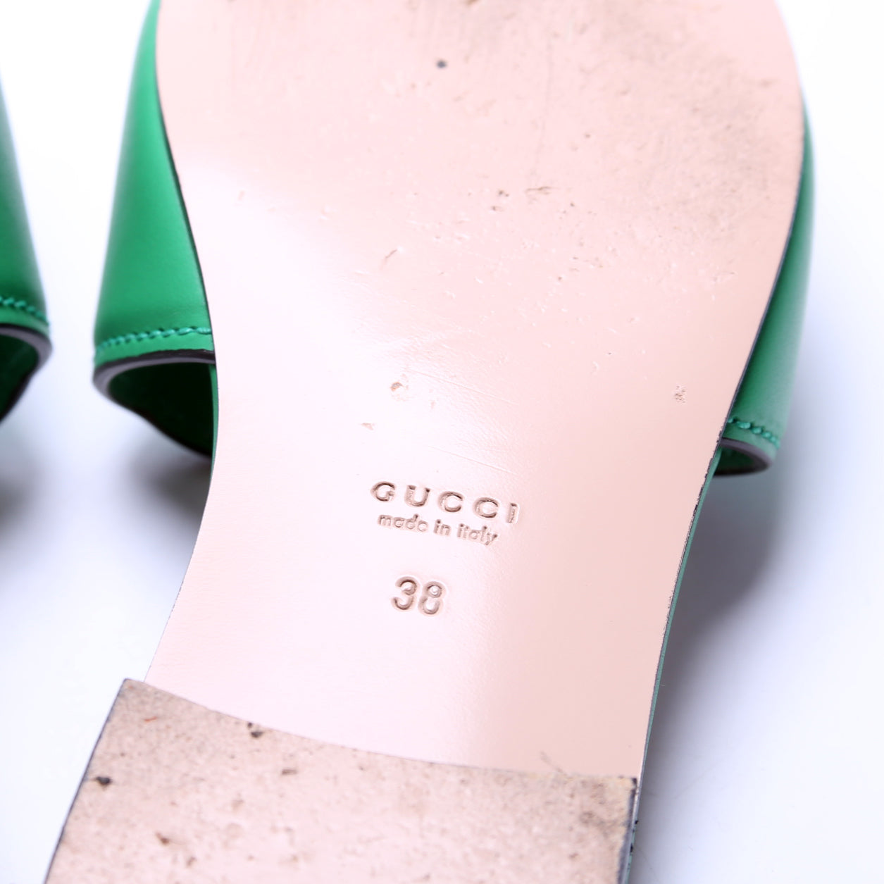Cutout Slides Size 38 Green