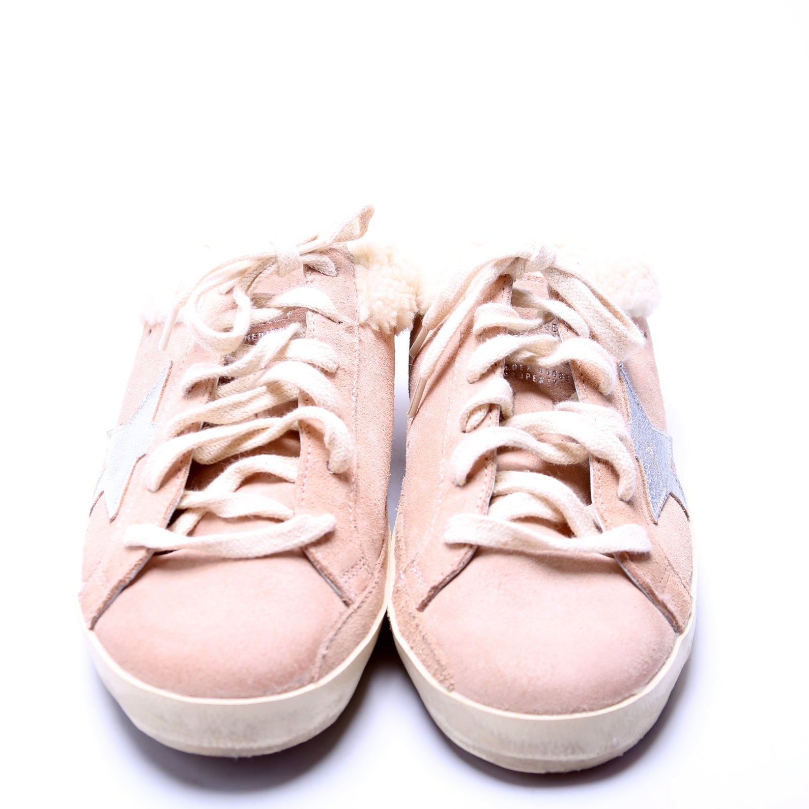 Superstar Sabot Shearling Size 38 Beige