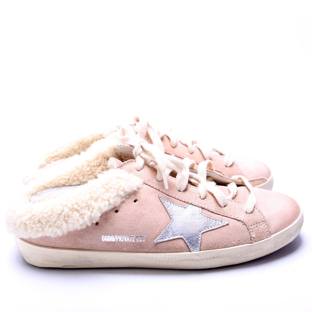 Superstar Sabot Shearling Size 38 Beige