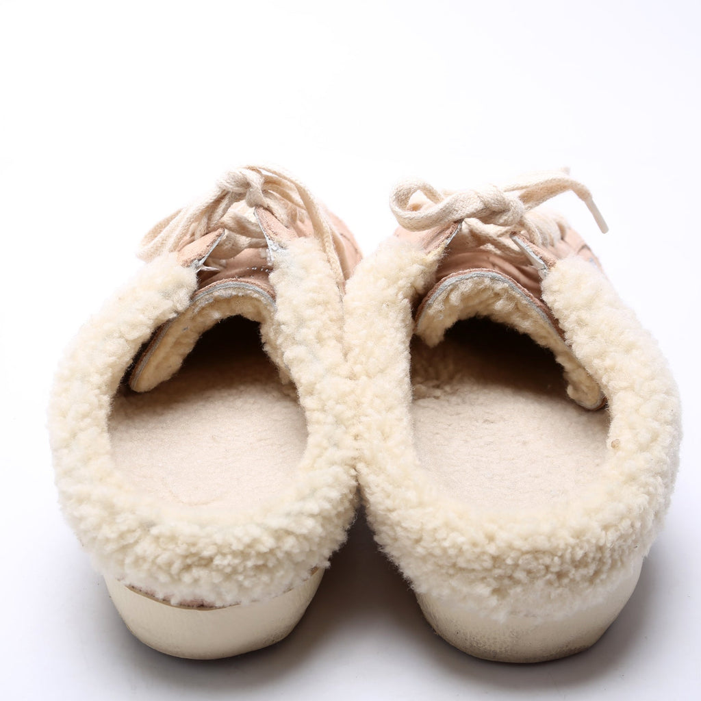 Superstar Sabot Shearling Size 38 Beige