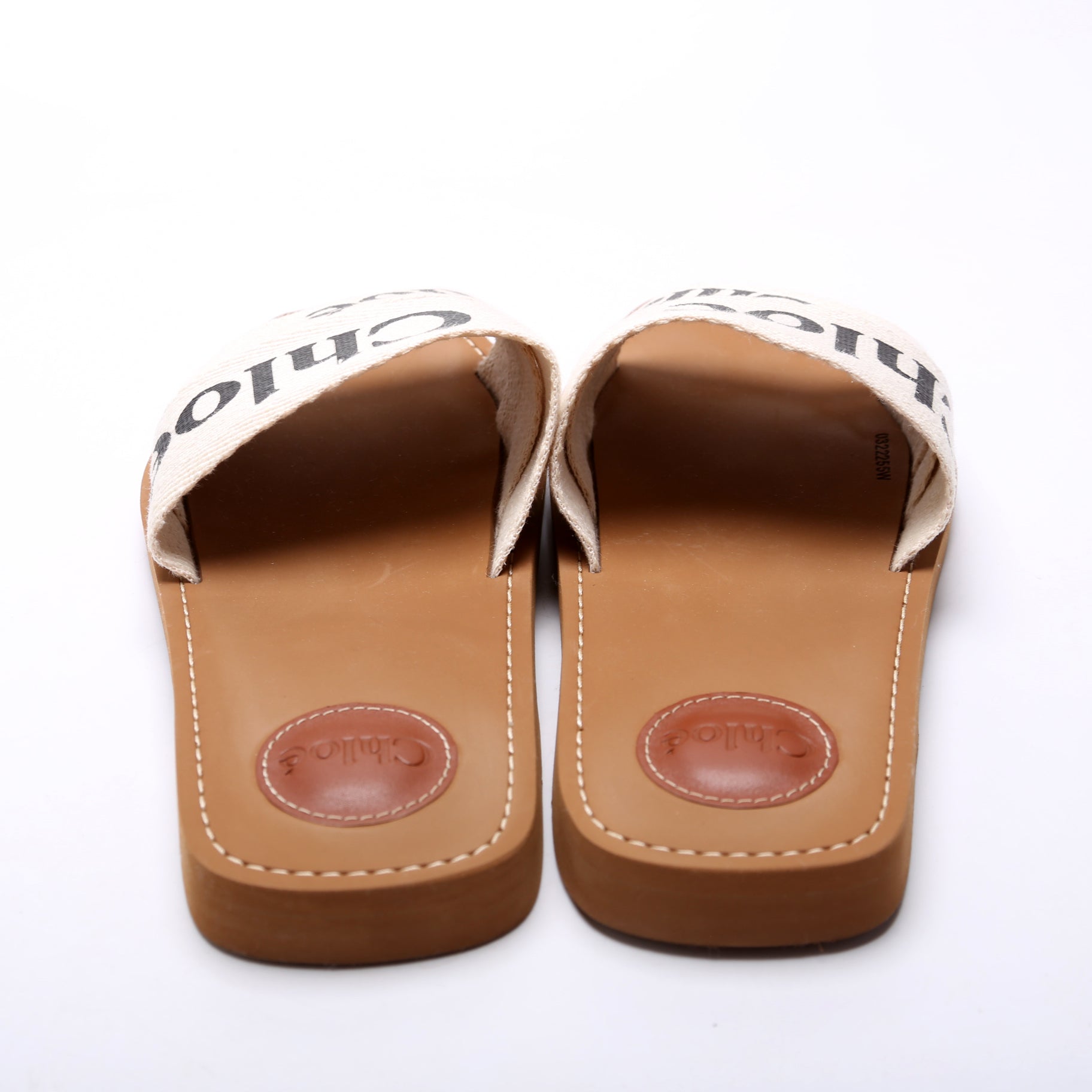 Woody Ribbon Flats Size 38 Cream