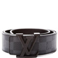 LV Initiales 40MM Graphite Belt Size 85/34